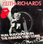 Keith Richards : "run Rudolph run" EMI 1979